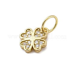 925 Sterling Silver Micro Pave Clear Cubic Zirconia Charms&nbsp;STER-S010-03B-G