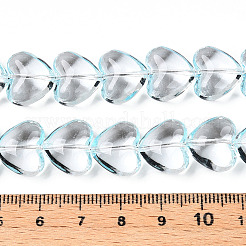Transparency Glass Beads Strands&nbsp;GLAA-T023-13E