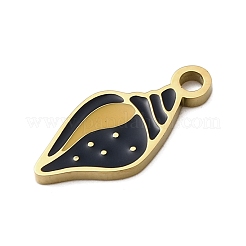 304 Stainless Steel Enamel Pendants&nbsp;STAS-I336-05G-06