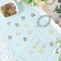 110Pcs 5 Colors Tibetan Style Alloy Pendants&nbsp;FIND-SC0019-81