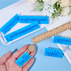 6Pcs PP Plastic Cookie Stamp Sets&nbsp;DIY-SC0033-89