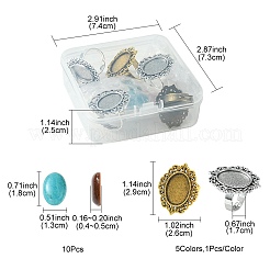 DIY Adjustable Ring Making Kit&nbsp;DIY-FS0005-49