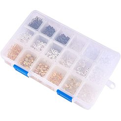 Brass Earring Hooks and Plastic Ear Nuts&nbsp;FIND-PH0015-08