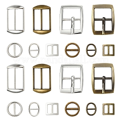 25Pcs 5 Styles Alloy Slide Buckles&nbsp;FIND-YW0009-96P