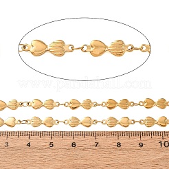304 Stainless Steel Heart Link Chains&nbsp;SA-CBAE0F2-21G