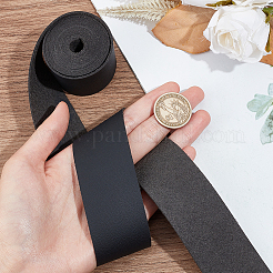 2M Flat Microfiber Imitation Leather Cord&nbsp;FIND-WH0420-75C-01