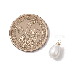 Shell Pearl Teardrop Charms&nbsp;PALLOY-JF04859