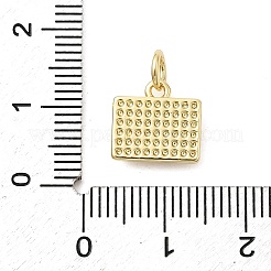 Brass Enamel Charms&nbsp;KK-P338-31G-02