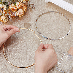 2Pcs 2 Colors 304 Stainless Steel Choker Necklace Making&nbsp;NJEW-UN0001-73
