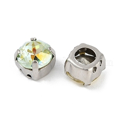 Brass Glass Rhinestone Sew on Rhinestones&nbsp;RGLA-U001-03P-02