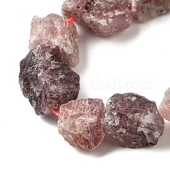 Natural Strawberry Quartz Beads Strands&nbsp;G-S386-C13