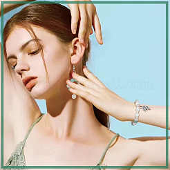 2 Strands Frosted Natural Flower Amazonite Round Beads Strands&nbsp;G-NB0004-45