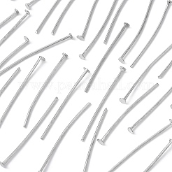 鉄平頭ピン  カドミウムフリー＆鉛フリー  プラチナ  21ゲージ  30x0.7mm  ヘッド：2mm&nbsp;IFIN-FS0001-30E
