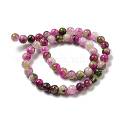 Natural Dyed Yellow Jade Beads Strands&nbsp;G-Q160-A01-01F