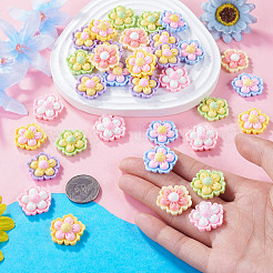 50Pcs Opaque Cartoon Resin Decoden Cabochons&nbsp;RESI-TA0005-64