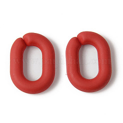 Rubberized Style Acrylic Linking Rings&nbsp;OACR-N011-005B