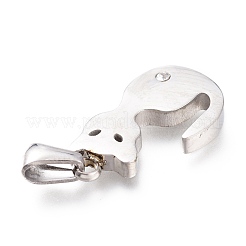304 Stainless Steel Charms&nbsp;STAS-A047-01P