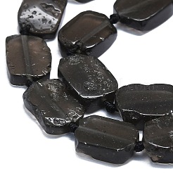 Natural Tektite Beads Strands&nbsp;G-K245-J16-01