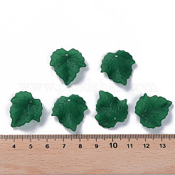 Autumn Theme Transparent Frosted Acrylic Pendants&nbsp;PAF002Y-29