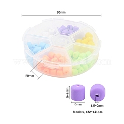6 Colors Polymer Clay Bead Strands&nbsp;CLAY-YW0001-18