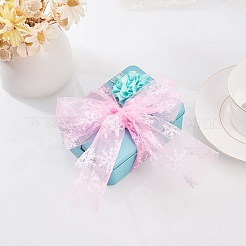 Snowflake Deco Mesh Ribbons&nbsp;OCOR-P010-G05