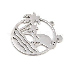 201 Stainless Steel Pendants&nbsp;LS-STAS-I344-03P