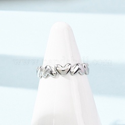 304 Stainless Steel Cuff Open Rings for Women&nbsp;SA-CBA4160-33P