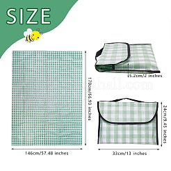 Portable Tartan Patern Non Woven Picnic Mat&nbsp;JX572B-01
