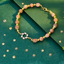 60個、6つのスタイル、925つのスターリングシルバービーズキャップ  花  18KGP本金メッキ  3~6x4~6x0.8~1.5mm  穴：0.6~0.9mm  10個/スタイル&nbsp;STER-PH0001-76