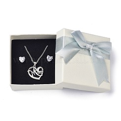 Cardboard Jewelry Set Box&nbsp;CON-P015-01
