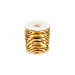 10M Round Brass Wires&nbsp;CWIR-WH0007-18G