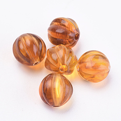 Acrylic Corrugated Beads&nbsp;OACR-S016-29