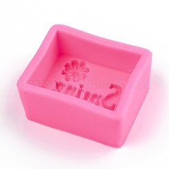 Word Spring Silicone Molds&nbsp;X-DIY-R078-21