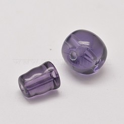 3ホールガラスグルビーズ  ブッダ釈迦ビーズ  Tドリルビーズ  ミックスカラー  19mm  穴：1mm&nbsp;PIEG-J001-M