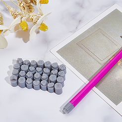 30Pcs Silicone Nail Art Stamp Pen Head&nbsp;AJEW-ME0001-38