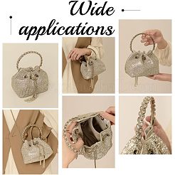 DIY Iron Tote Drawstring & Bag Handle Kits&nbsp;FIND-WH0036-55P