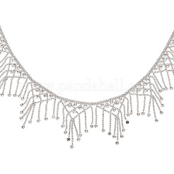 1 Yard Alloy Rhinestone Cup Chains&nbsp;LCHA-CD0001-01