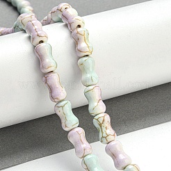Baking Paint Synthetic Turquoise Beads Strands&nbsp;G-H060-05E