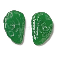 Dyed Natural Malaysia Jade Caraved Cabochons&nbsp;G-Q192-01B