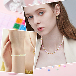 1400Pcs 28 Styles Spray Painted ABS Plastic Imitation Pearl Beads&nbsp;KY-SP0001-38