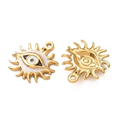 304 Stainless Steel Enamel Pendants&nbsp;SA-CBAD609-06G-01