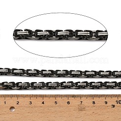 201 Stainless Steel Byzantine Chains&nbsp;SA-E001-14BP-05