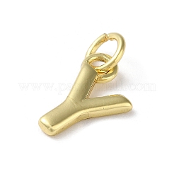 Rack Plating Brass Charms&nbsp;KK-P245-06G-Y
