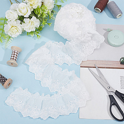 5 Yards Pleated Cotton Ribbon&nbsp;OCOR-HY0001-76