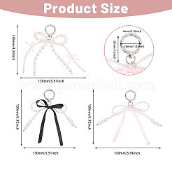 3Pcs 3 Styles Alloy Keychains&nbsp;KEYC-GL0001-17