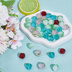 40Pcs Glass Beads&nbsp;GLAA-PA0001-62