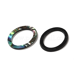 Natural Abalone Shell/Paua Shell Cabochons&nbsp;SHEL-K006-13A