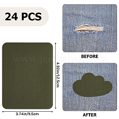 Iron on/Sew on Imitation Jean Cloth Repair Patches&nbsp;FIND-WH0152-199A-01