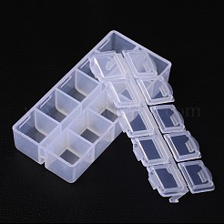 Cuboid Plastic Bead Containers&nbsp;CON-N007-01