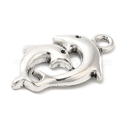 Alloy Dolphin Pendants&nbsp;TIBEP-R336-079AS-FF